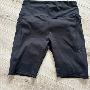 Black Women's Bike Shorts